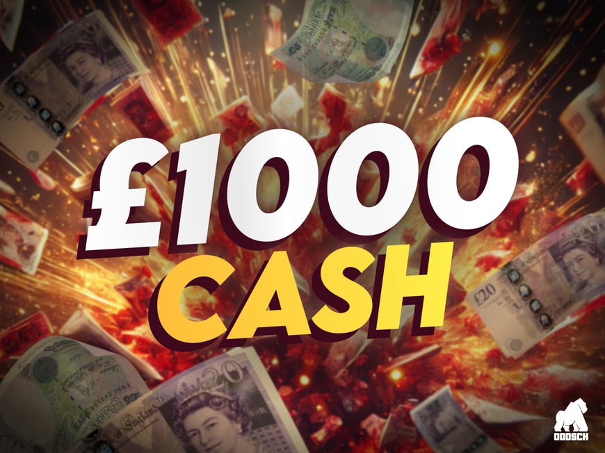 £1,000 Cash