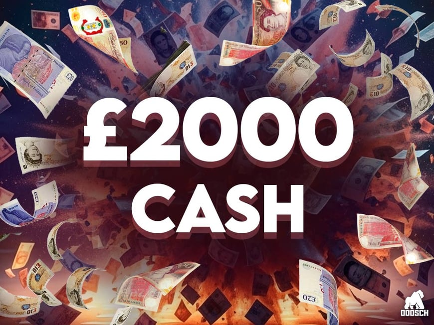 £2,000 Cash 