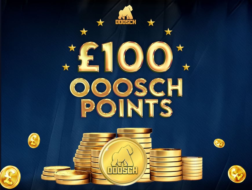 £100 of Ooosch Points Free Giveaway